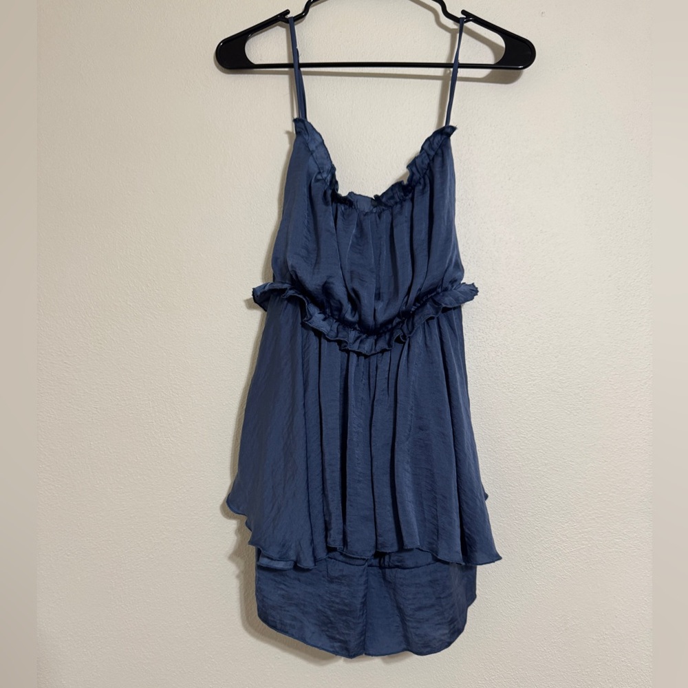 North End Blue Romper